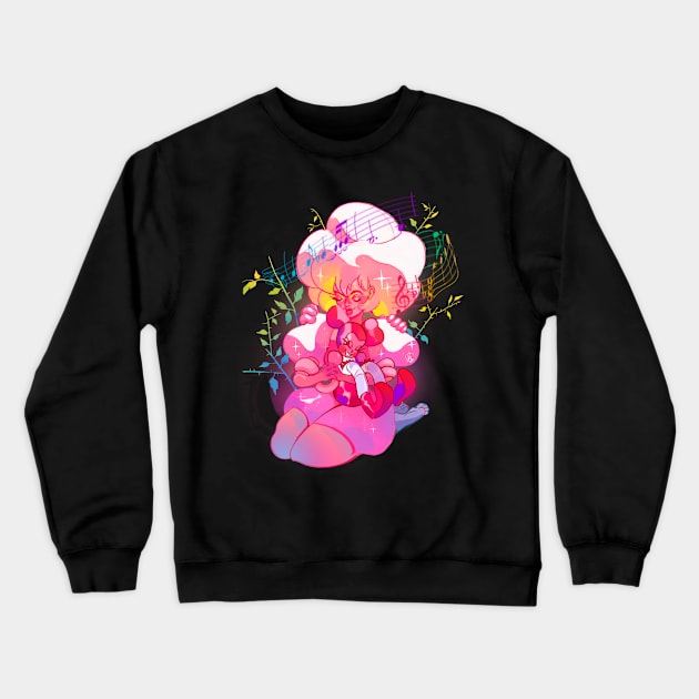 Playing in the garden. Crewneck Sweatshirt by Luunobreart